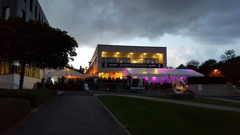 Tappetårnet i Studentens hus, campus Ullandhaug.