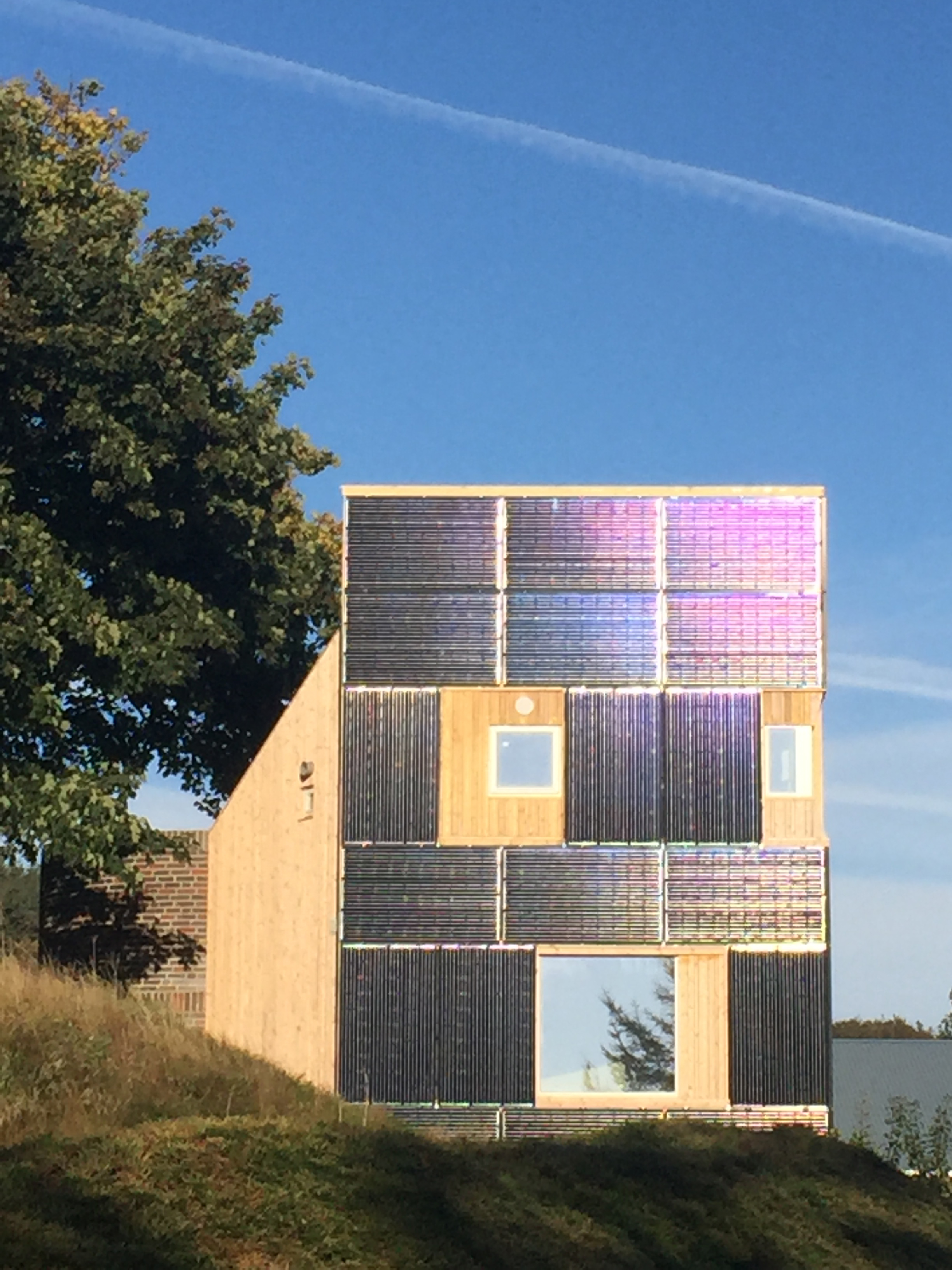 Solcellepanel, Kolnes. Foto: Harald N. Røstvik