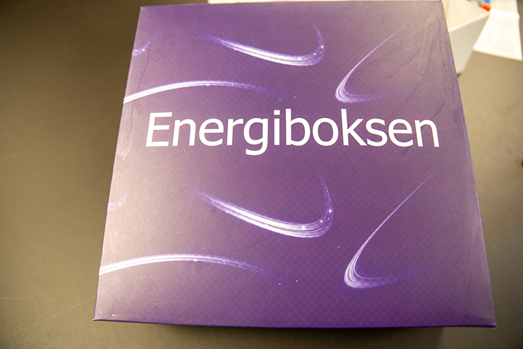 Lokket på en boks (Energiboksen)