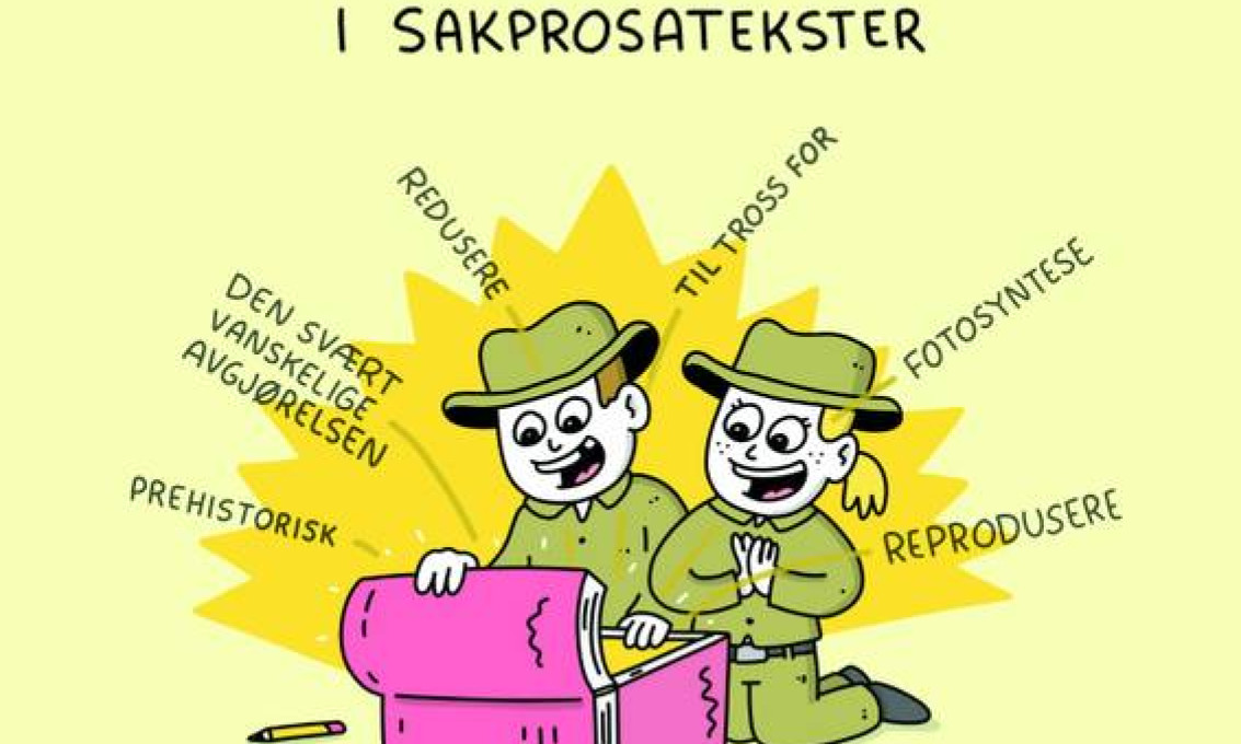 Hefte: Å pakka ut språk og innhald i sakprosatekster