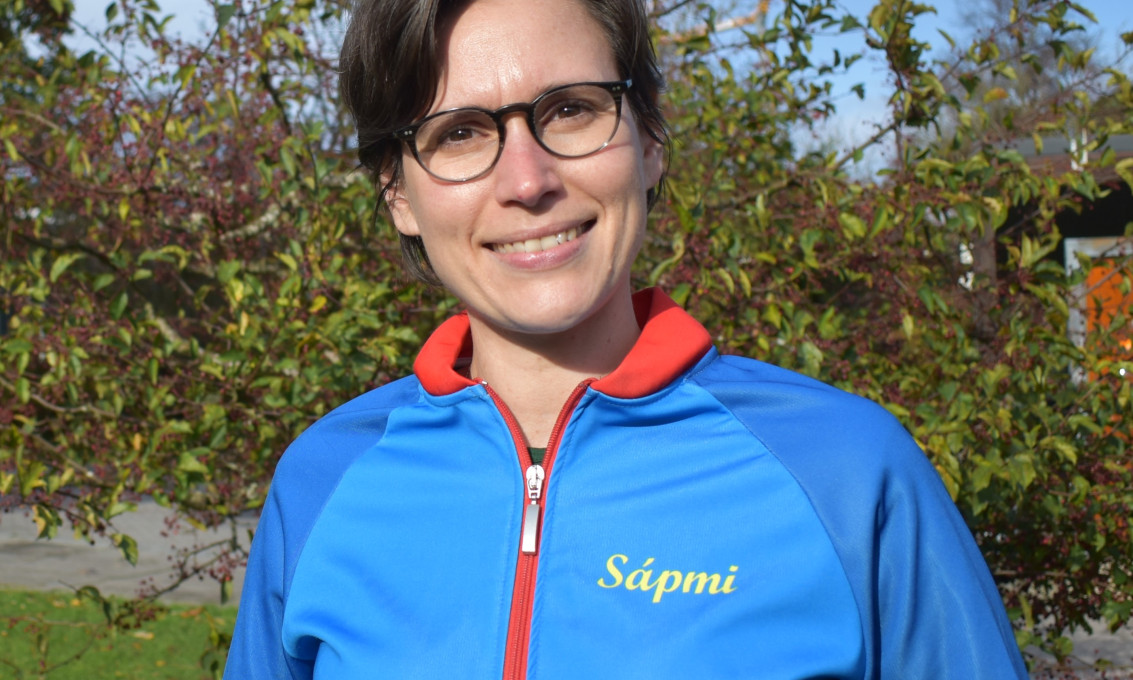 Liv Åsa-Maria Sunnercrantz i blå jakke.